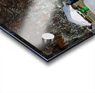 Snowy Cabins Acrylic print