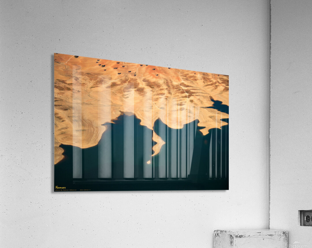 Azure Embrace Acrylic Print