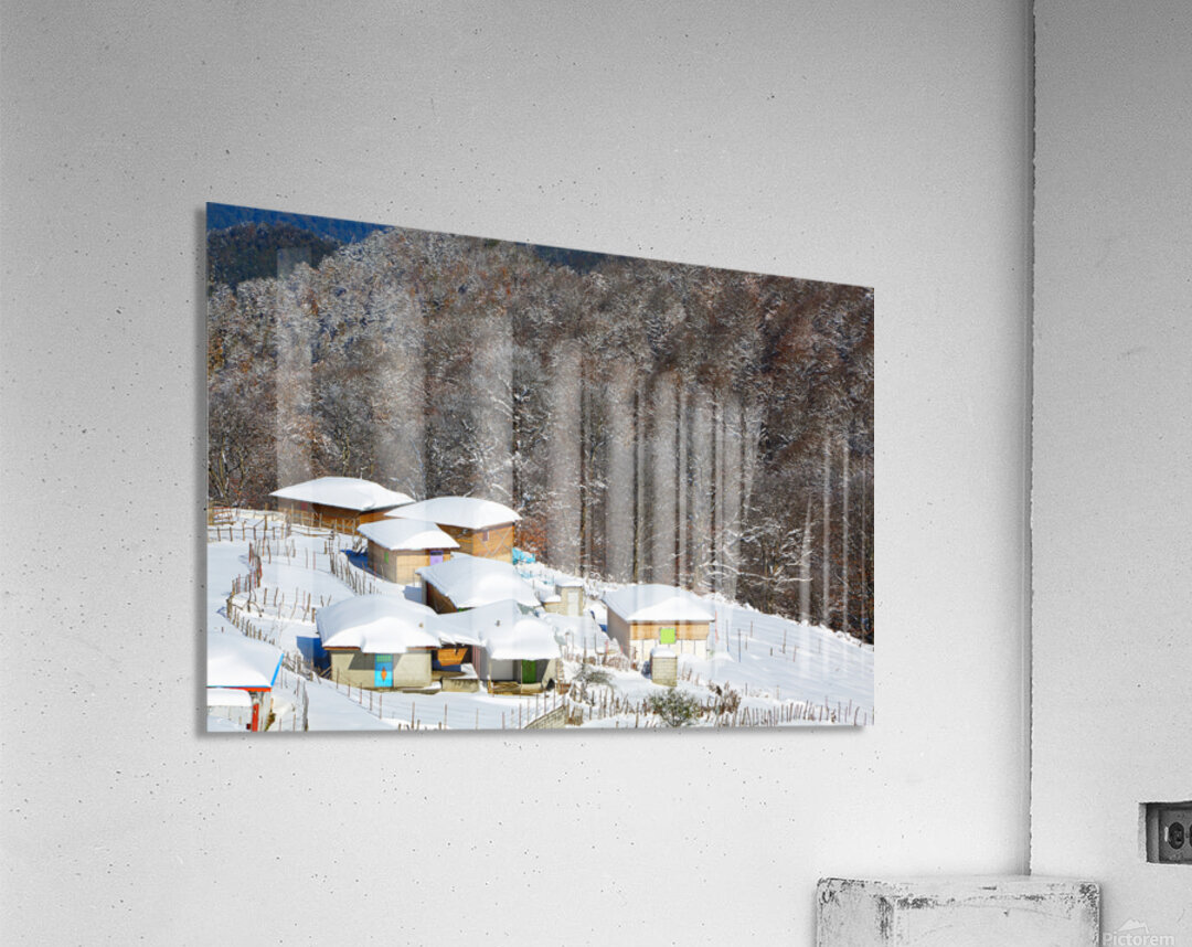 Winter Fortress2 Acrylic Print