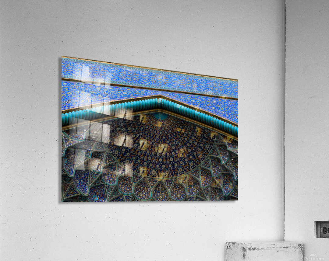 Turquoise Firmament Acrylic Print