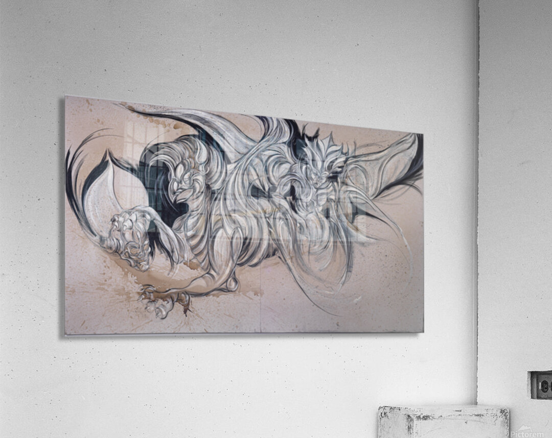 Guardians of the Abyss Acrylic Print