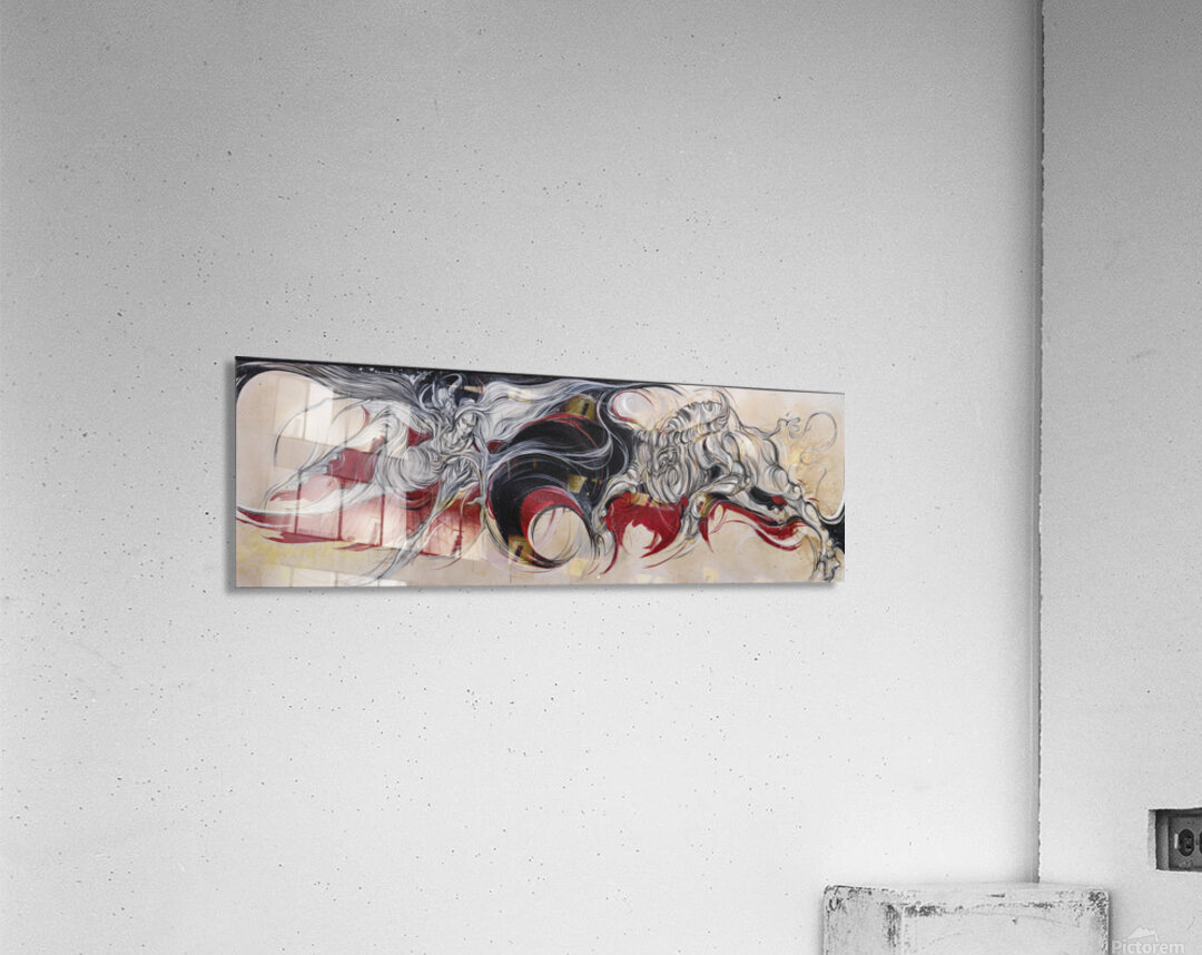 Dance of Titans Acrylic Print