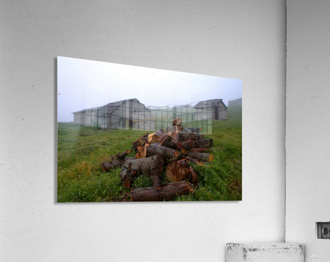 Silent Village Acrylic Print