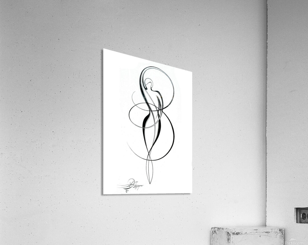 Loop Dance Acrylic Print