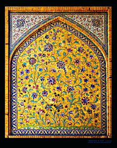 Sultani Mosque & Madrasa Tilework – Kashan Iran