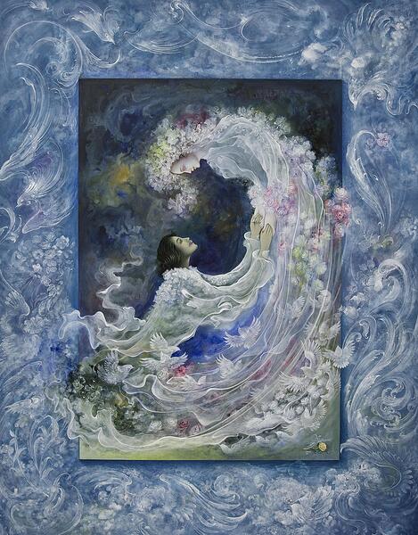 Embrace of Light Print