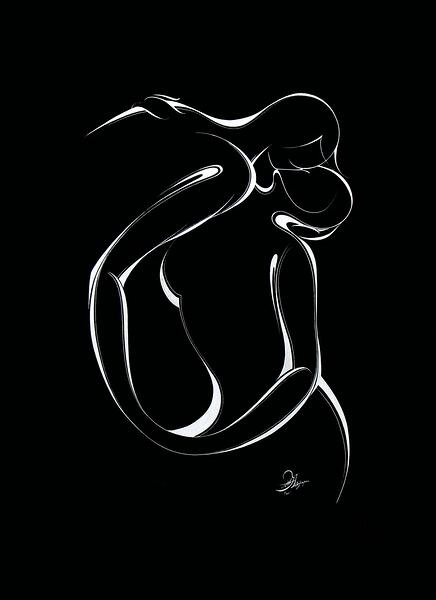 Silent Embrace Print