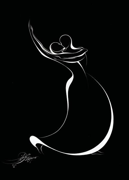 EMBRACE OF LIGHT B Print