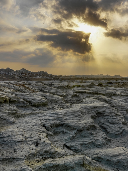 Light Over Stone Print