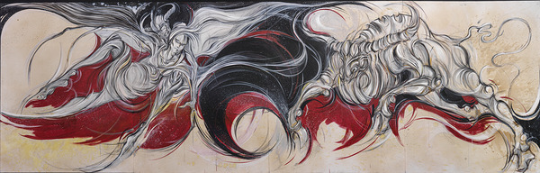 Dance of Titans Print