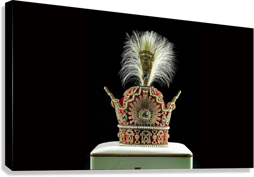 Crown of the Shah of Iran Canvas Print