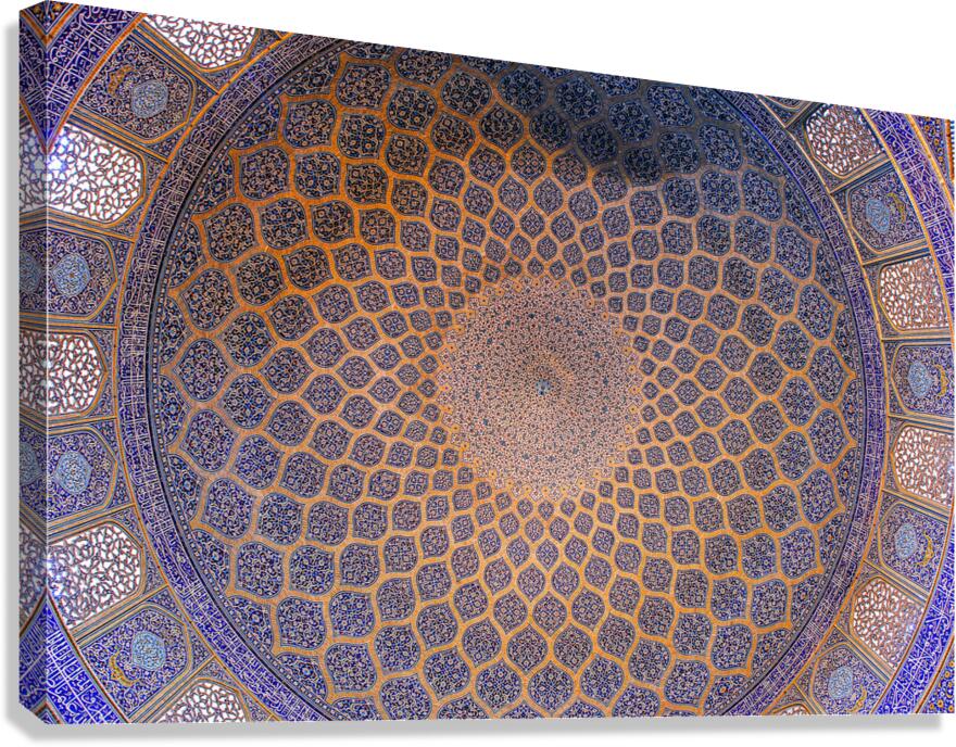  Azure Galaxy Canvas Print