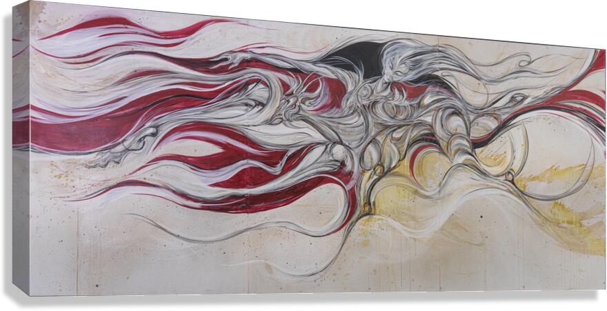 Wings of Fire Canvas Print