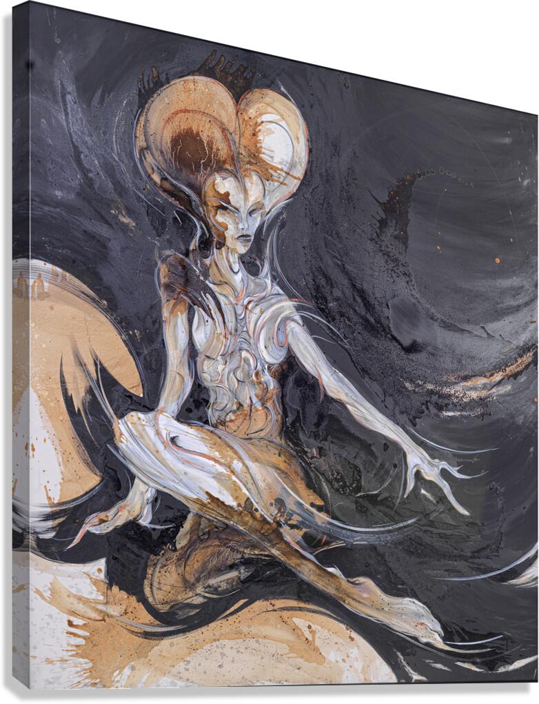 Heart of Shadows Canvas Print