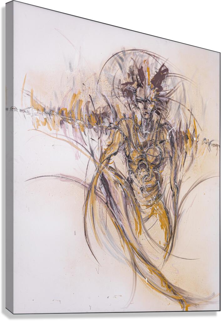 The Radiant Warrior Canvas Print