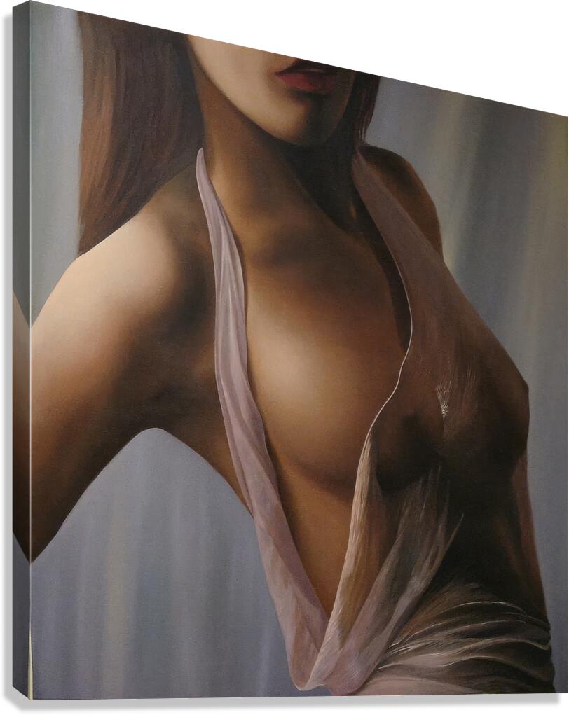 Whisper of Silk Canvas Print