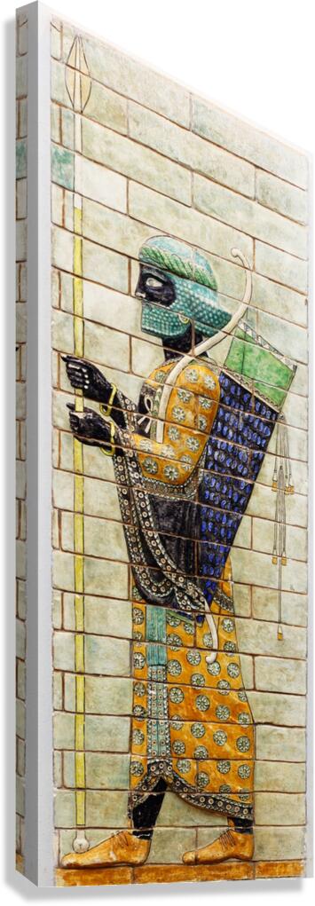 Steps of Empire – Achaemenid Guard Canvas Print