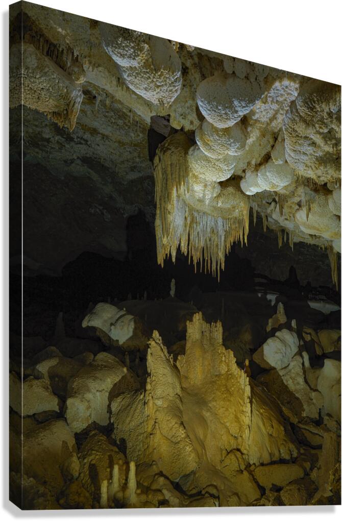 Frozen Symphony – Cave Wonders Canvas Print