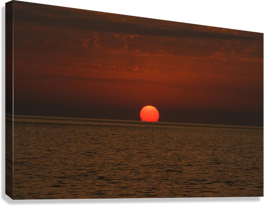 The Last Light Canvas Print