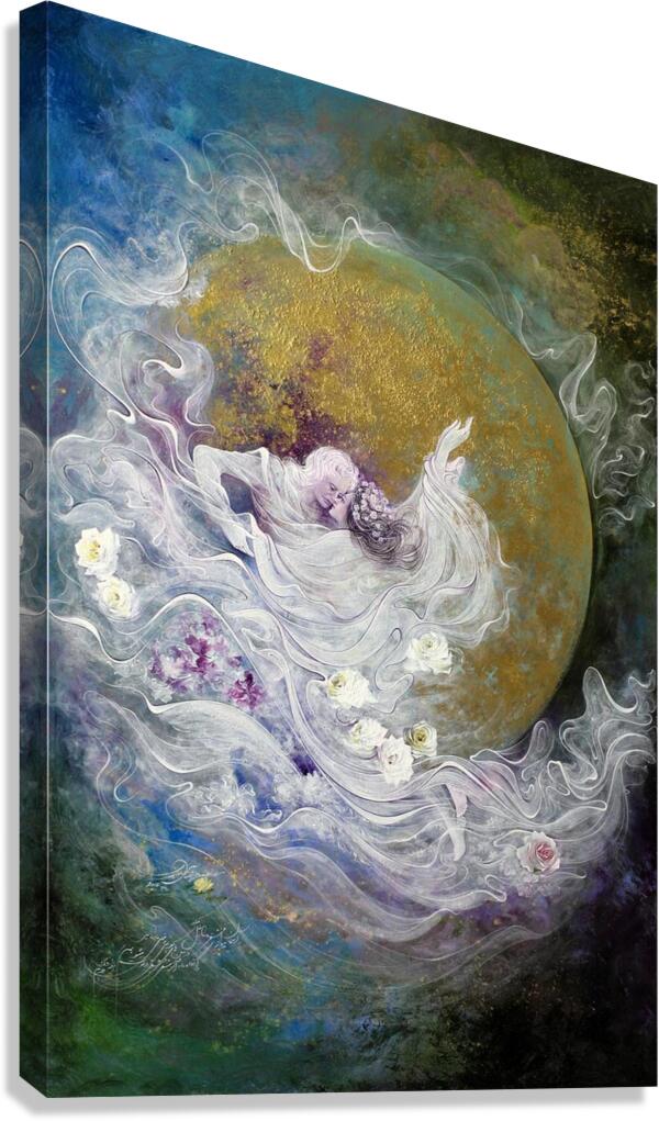 United Couple Canvas Print