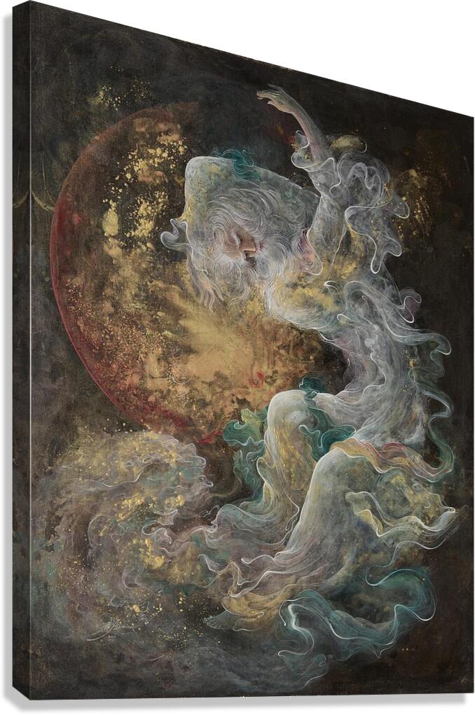 Whispers of the Infinite Canvas Print