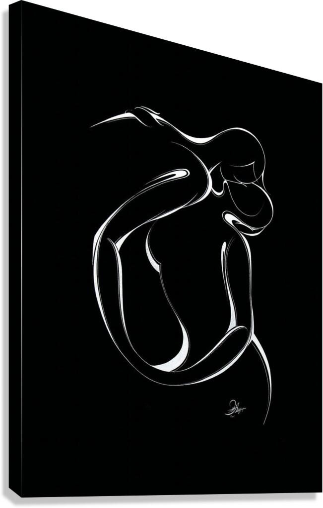 Silent Embrace Canvas Print