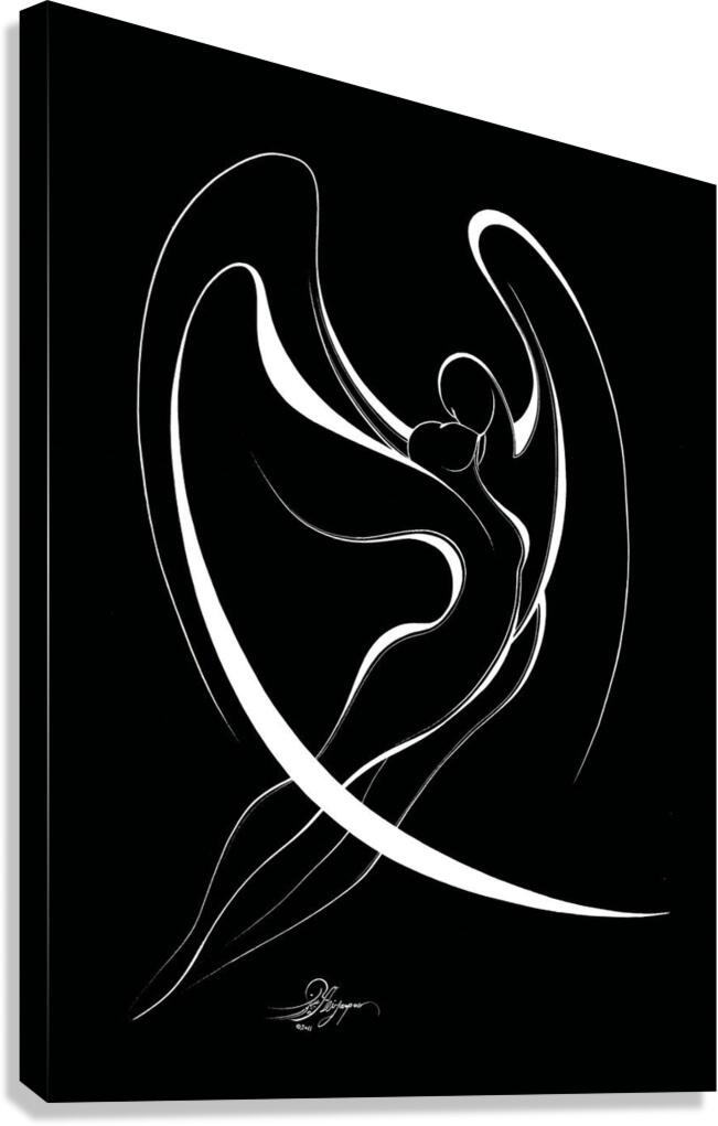 1 Flying 1 copy 020129 Canvas Print