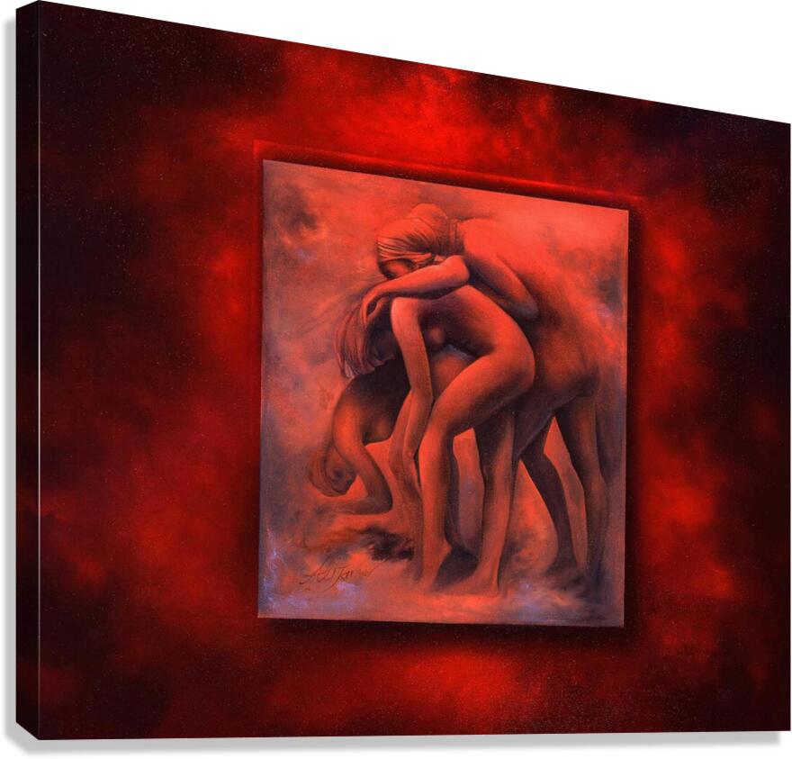 27 ENRAPTURE SIZE 107X107 cm copy 2 115719 Canvas Print