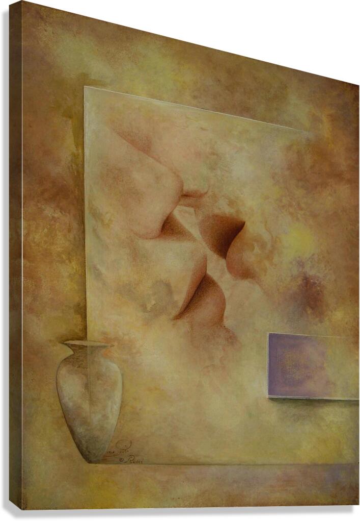 Tender Kisses Canvas Print