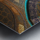 Blue                         Metal print