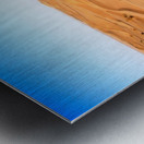 Waves of Silence Metal print