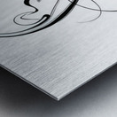 Loop Dance Metal print