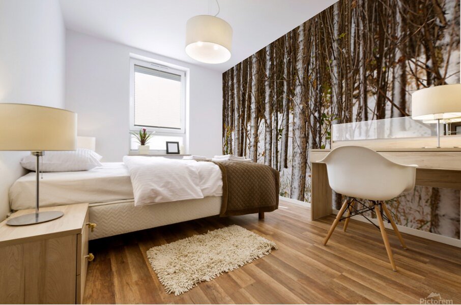 Song of Verticals Mural print