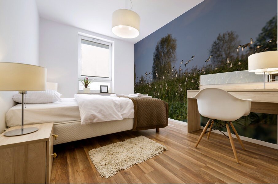 Whispers of the Marsh Mural print