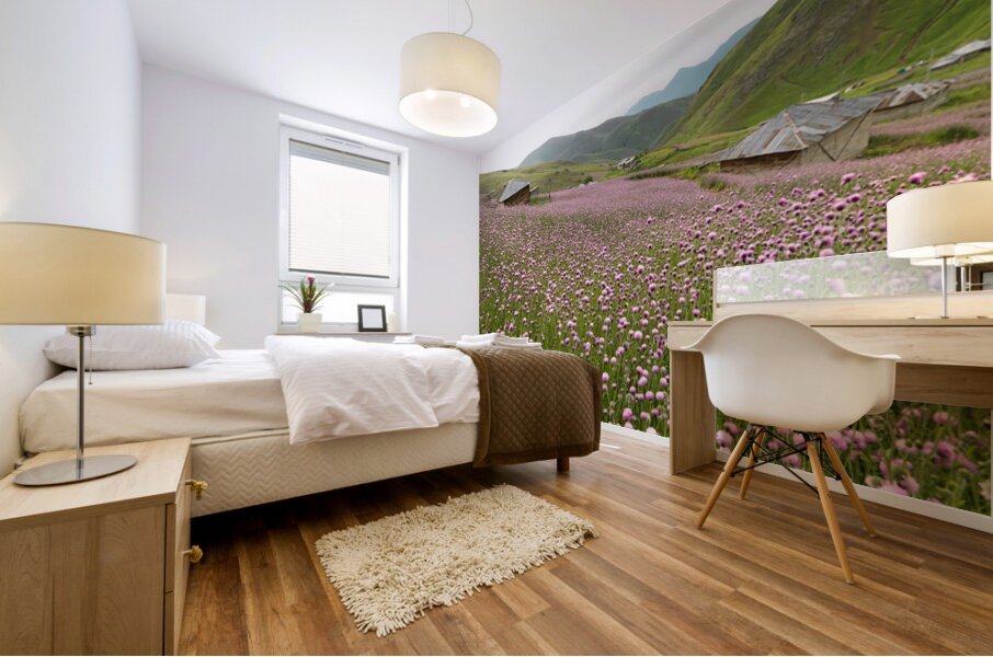 Valley of Blossoms Mural print