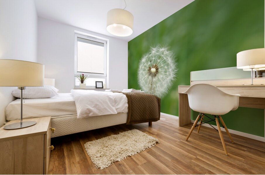 Dandelion Mural print