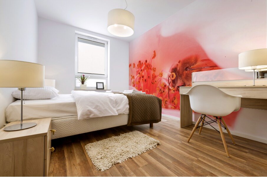 Heart of the Blossom  Mural print