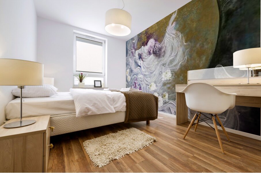 United Couple Mural print