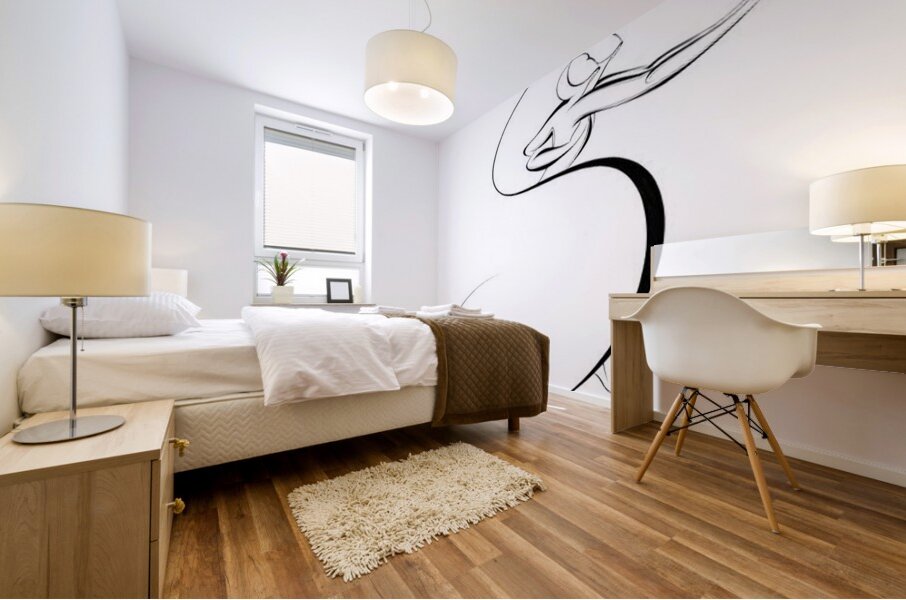 Flow of Grace Mural print