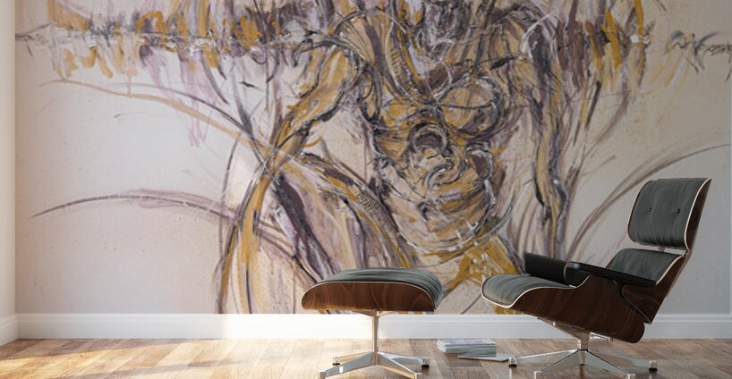 The Radiant Warrior Wall Murals