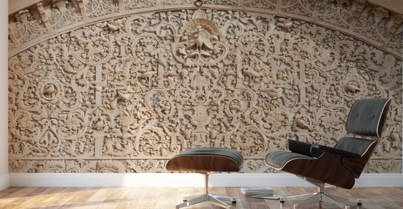 Carvings of Eternity Wall Murals
