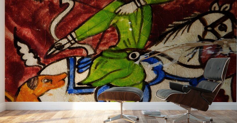 Persian Hunt Wall Murals