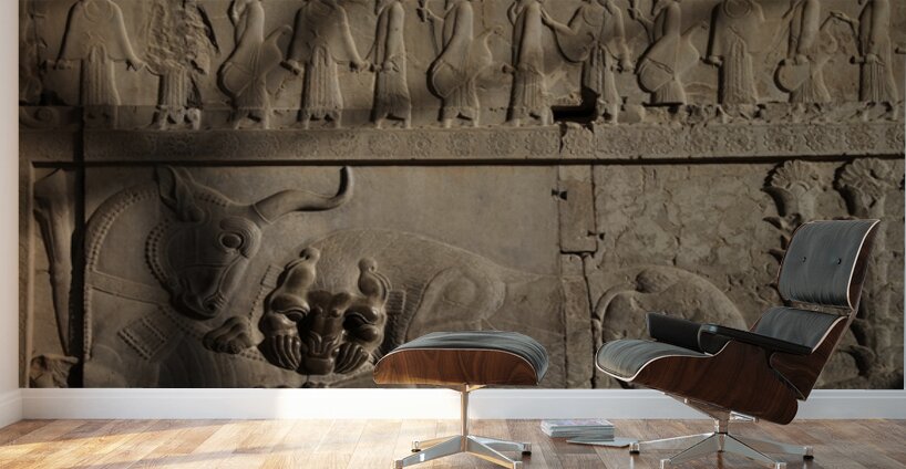 Persepolis Lion & Bull Wall Murals