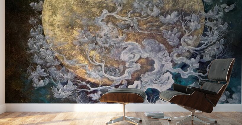 Union with the Moon Wall Murals