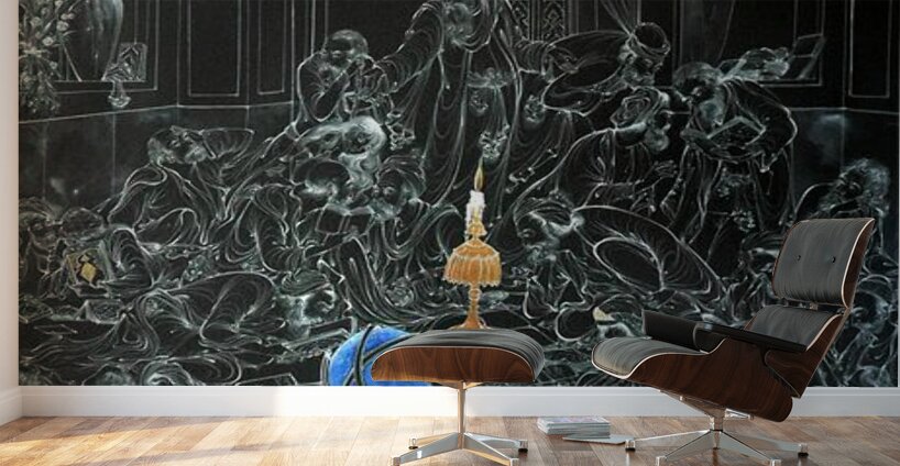 Burning Illuminates Wall Murals
