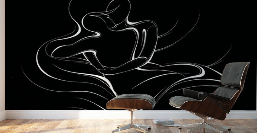 Whispers of Silence Wall Murals