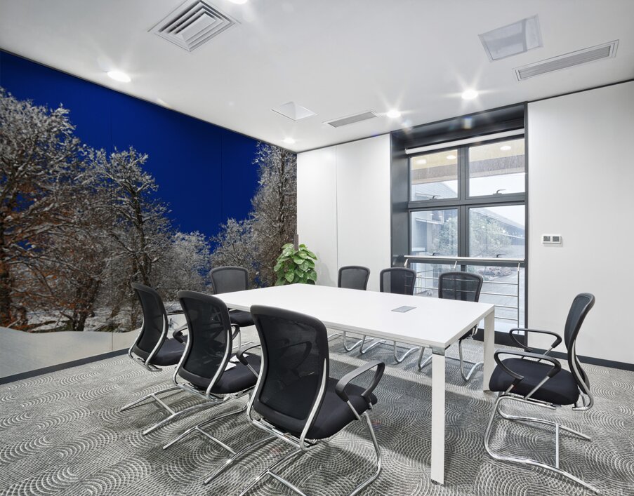  Silent White Wall Printing