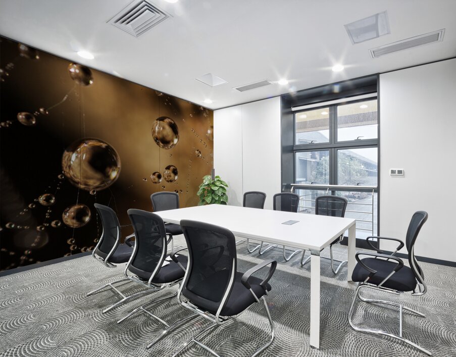 Floating Worlds Wall Printing