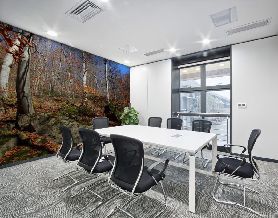 Echoes of Leaves Wall Printing