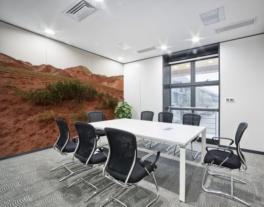 Roots of Fire Wall Printing